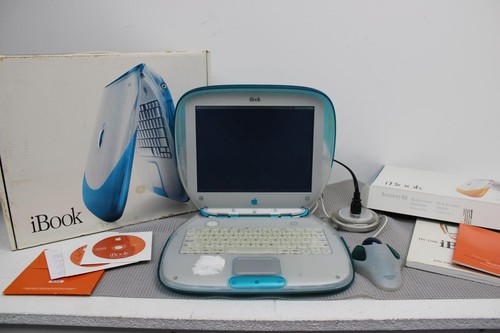 Apple ibook blueberry - apple,