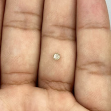 Diamant Naturel Rond En Rose