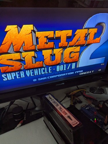 Metal slug slot jamma mvs - metal, 2