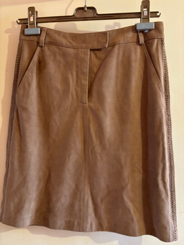 Max moi jupe daim taille - daim,