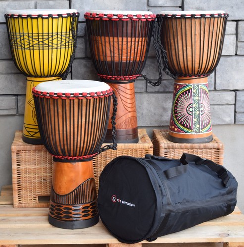 Huge djembe 65cm - djembe, bag)