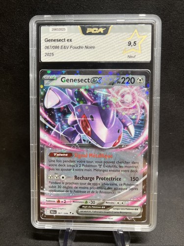 Carte pokémon genesect - pokémon, ex