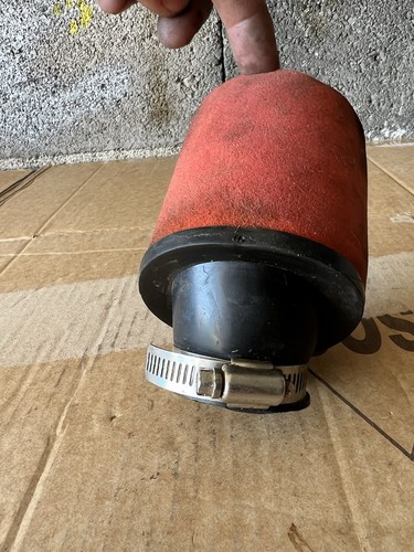 Cornet filtre air moto - À,