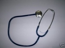 Pratique, Tête Plate Stéthoscope, Stéthoscope A Tête Plate, Bleu