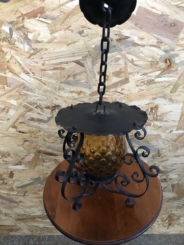 Suspension lanterne ancienne - suspension,