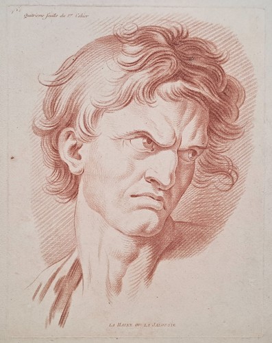 Manière crayon portrait - manière,