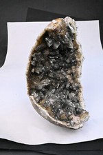 Geode de Calcite Oberstein Allemagne 2,4kg spécimen mineral amas