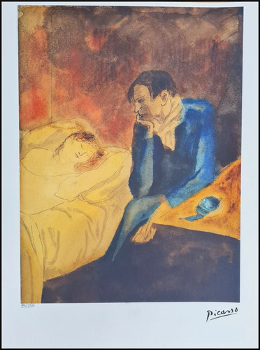 Pablo picasso sleeping femme - pablo,