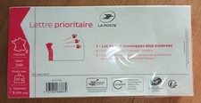 Lot de 100 enveloppes pré-timbrées 20g sous blister