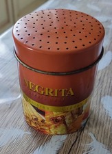 Boite en métal perforée NEGRITA pour sucre Glacé 