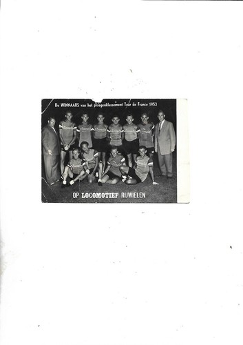 1953 cyclisme equipe des - 1953.,