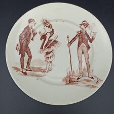 DINETTE - PLAT EN FAÏENCE DE