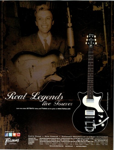 Jet harris framus guitar - jet,