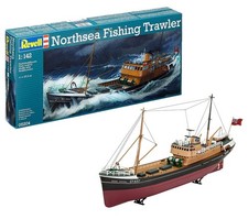 REVELL, Chalutier de pêche Northsea à assembler et à peindre, échelle 1/142, ...