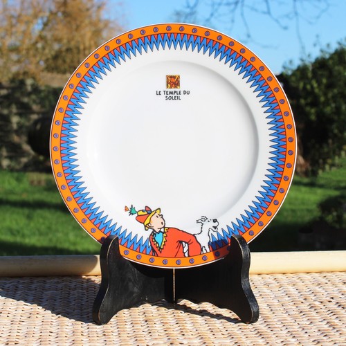 Assiette dessert tintin le - tintin,