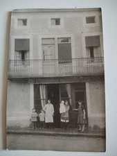 CARTE PHOTO BOUCHERIE CHARCUTERIE ROCHE