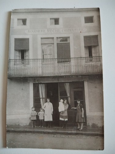 Carte photo boucherie - carte,