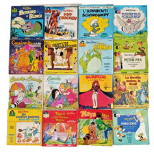 🎵 Lot 16 Livres-Disques 45T