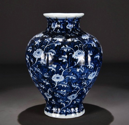 Ming hongwu marked blue - 13.7"ming,