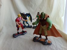 COLLECTION 4 FIGURINES SERIE COMPLETE FLASH GORDON McDONALD'S HAPPY MEAL 1999
