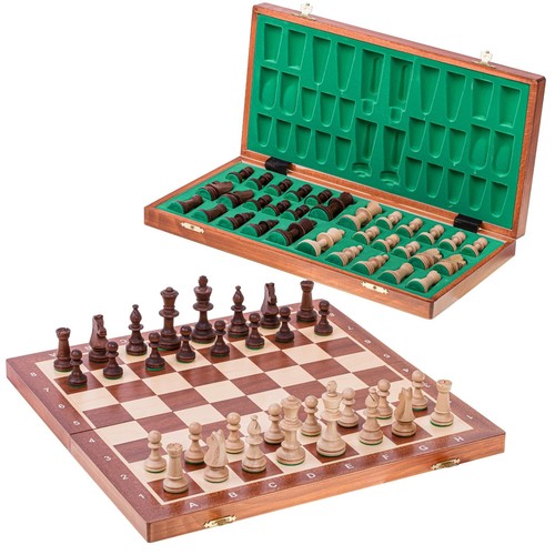Square echecs bois - echecs,