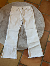 pantalon / pantacourt blanc