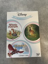 DISNEY Coffret DVD Winnie l'ourson n°102 + Bambi n°5 +  Dumbo n° 4 Version  Fr