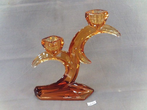 Ancien bougeoir double - ancien, en