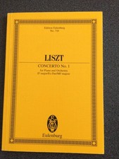 ◆◇Orchestre/Partition/Liste : Concerto pour piano n° 1 en mi bémol majeur...