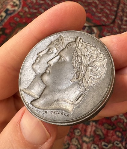Rare cliché uniface - uniface, premier