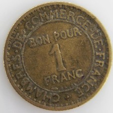 Chambres de Commerce 1 Franc -