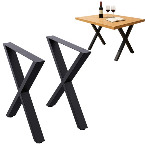 Pieds table métal - pieds,
