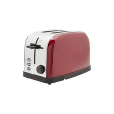 Grille-pain ESSENTIELB ETT 9R Memphis rouge inox
