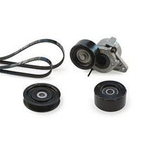 GATES Jeu de courroies trapézoïdales à nervures Kit de courroies d'accessoire