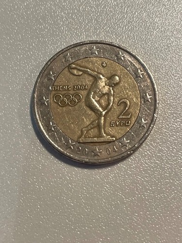 Pièce euros 2004 jeux - 2,
