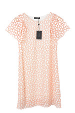 Robe Chacha COP COPINE Femme (EU) 36 Doublée À Motifs Col Rond Manches Courtes