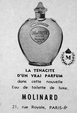 PUBLICITÉ MOLINARD LA