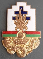 Insigne 13° DBLE Indochine Légion Étrangère ORIGINAL Arthus Bertrand FFL
