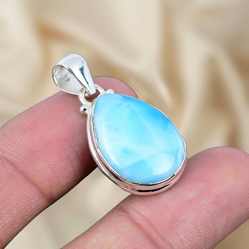 Natural larimar gemstone - natural,