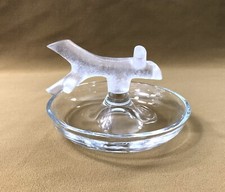 DAUM FRANCE coupe / baguier corail TRAPANI par GAROUSTE et BONETTI pâte de verre