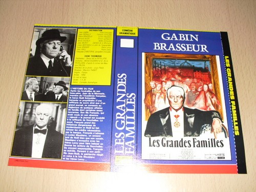 Jaquette vhs les grandes - jaquette,