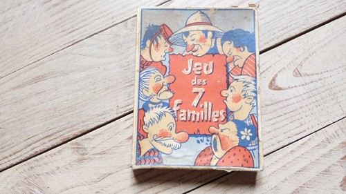Ancien jeu cartes des 7 - jeu,