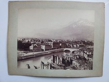 Originale Photo 19ème - FRANCE - Chamonix  et le Mont-Blanc ? (Hôtel Mont-Blanc)