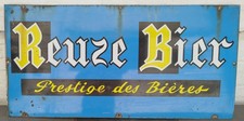 grande plaque émaillée