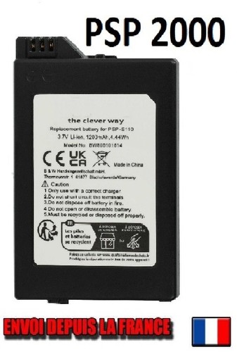 Batterie pour sony psp - psp, 2000