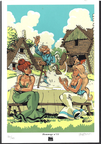 Meynet hommage asterix de - ,