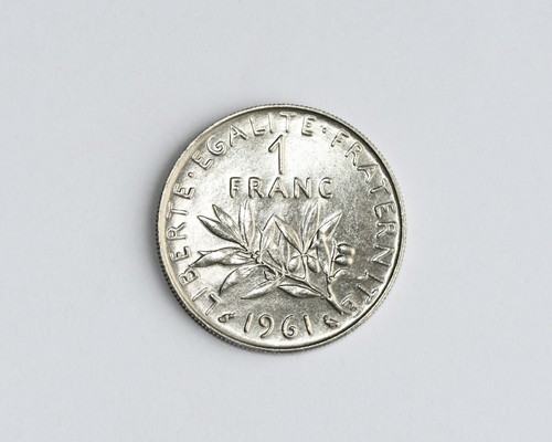 Franc semeuse nickel 1961 - 1,