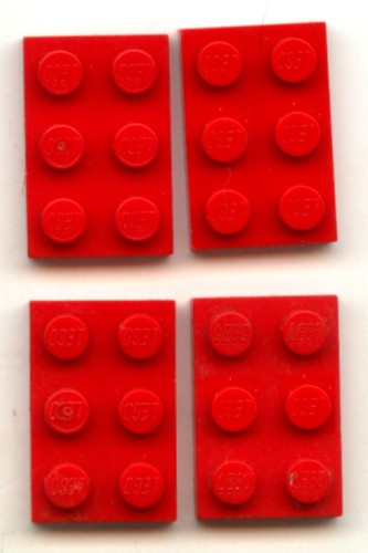 Lego plaques plates 3 - 4, x