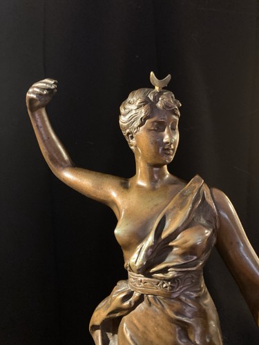Statue bronze diane - statue, en