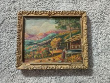 ANCIENNE PEINTURE SIGNÉE BEAU
